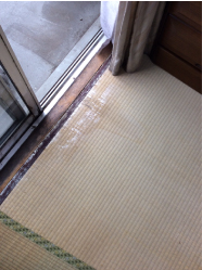 畳の新調によって カビ臭さが改善！>