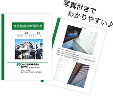 【写真付き報告書】写真付きで分かりやすい♪