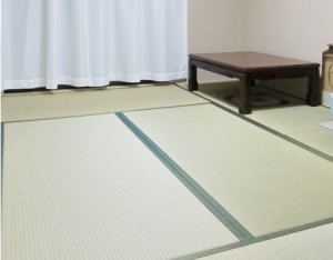 元々あったガレージを減築し和室に改装しました。>