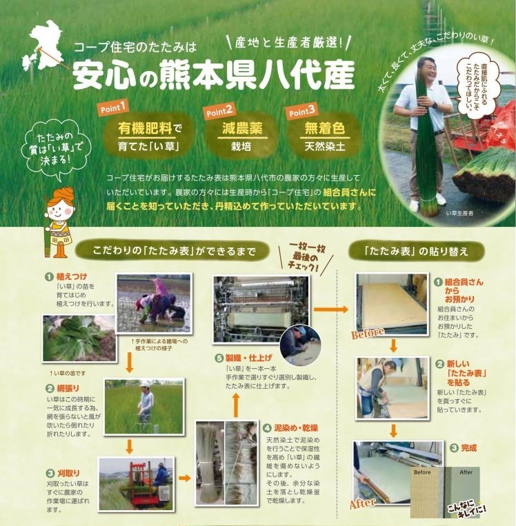 住まいのコープこだわりの「たたみ」ふすま・障子の画像