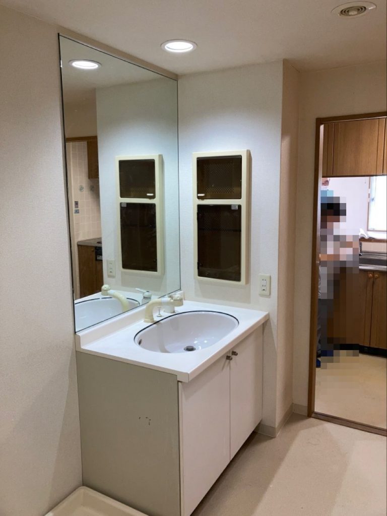 （施工前）洗面台>