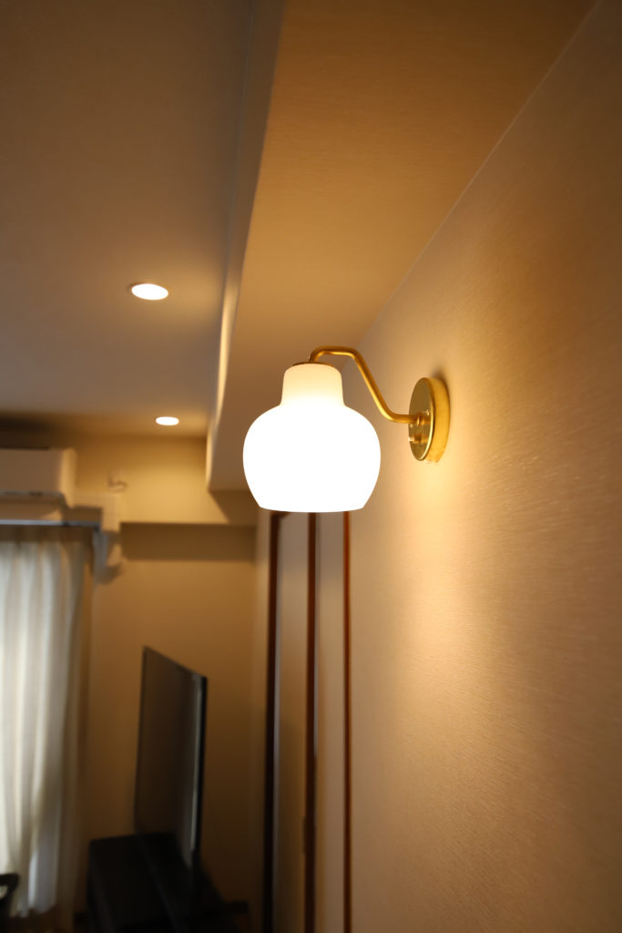 ご主人お気に入りの照明器具>