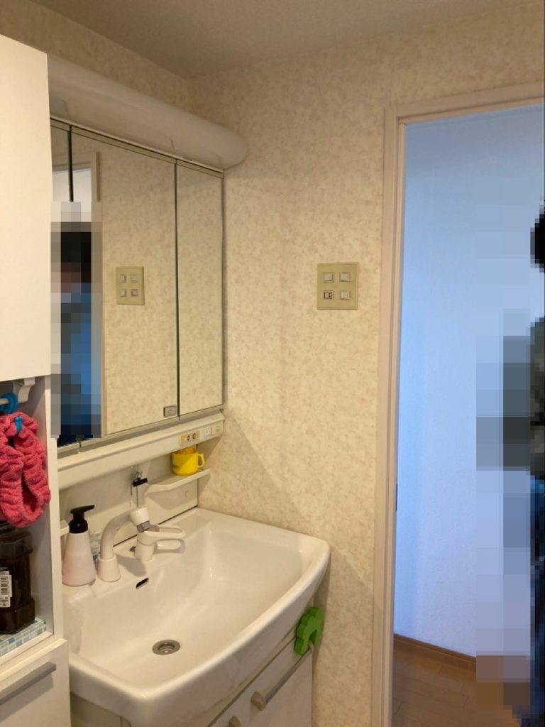（施工前）洗面台>
