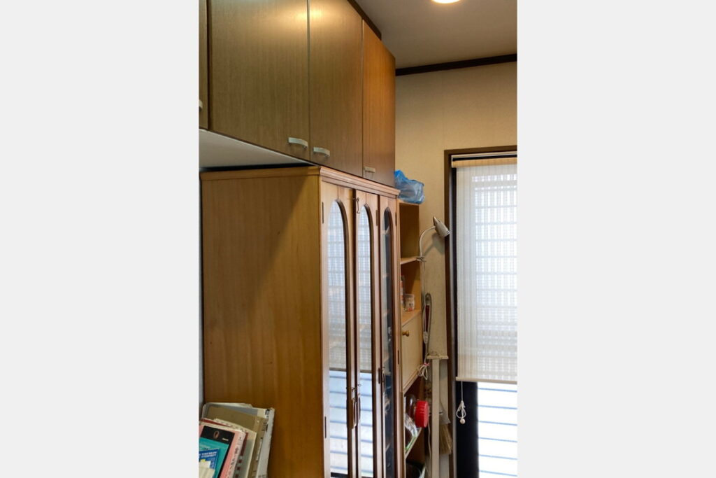（施工前）勝手口まわり>