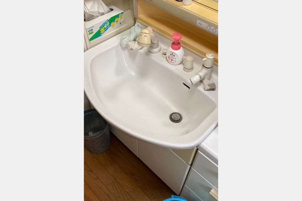 （施工前）洗面台>