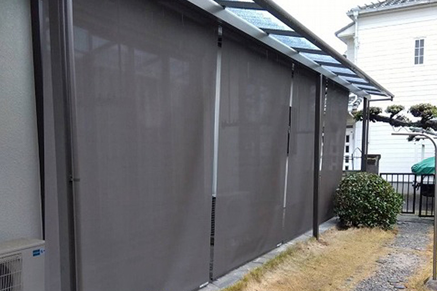 テラス屋根・シェードリフォーム工事