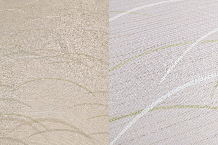 襖紙には、色や柄以外に厚みや密度、製造方ふすま・障子のリフォームの画像