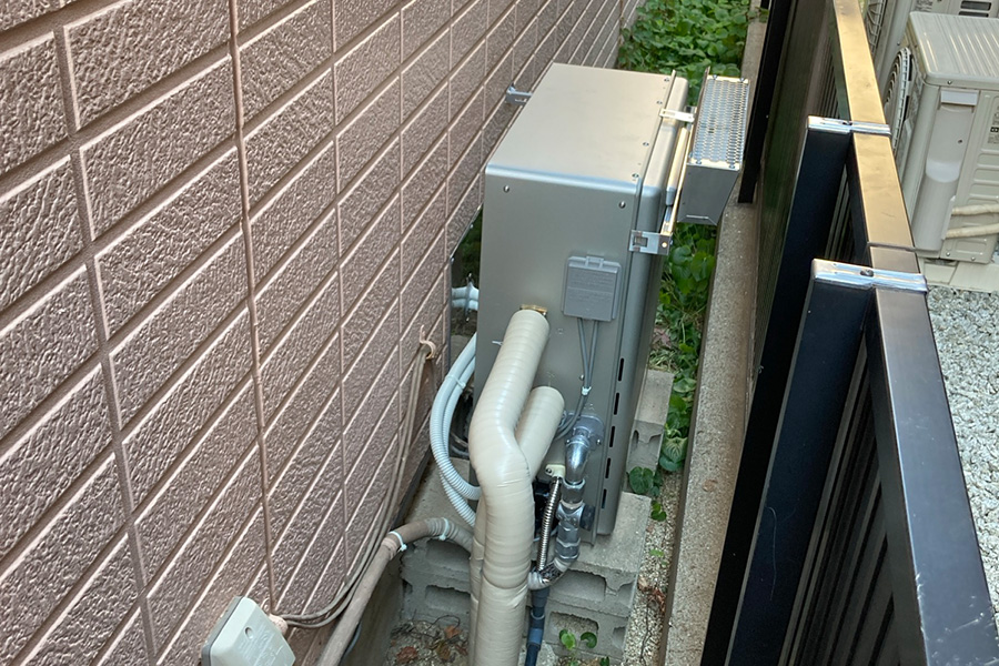 給湯器の取り替え工事
