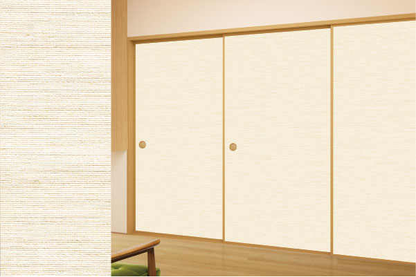 より洋室との一体感を高めたい方には、「洋ふすま・障子のリフォームの画像