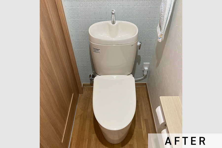 トイレ本体はTOTO 「ピュアレストEX」です。>