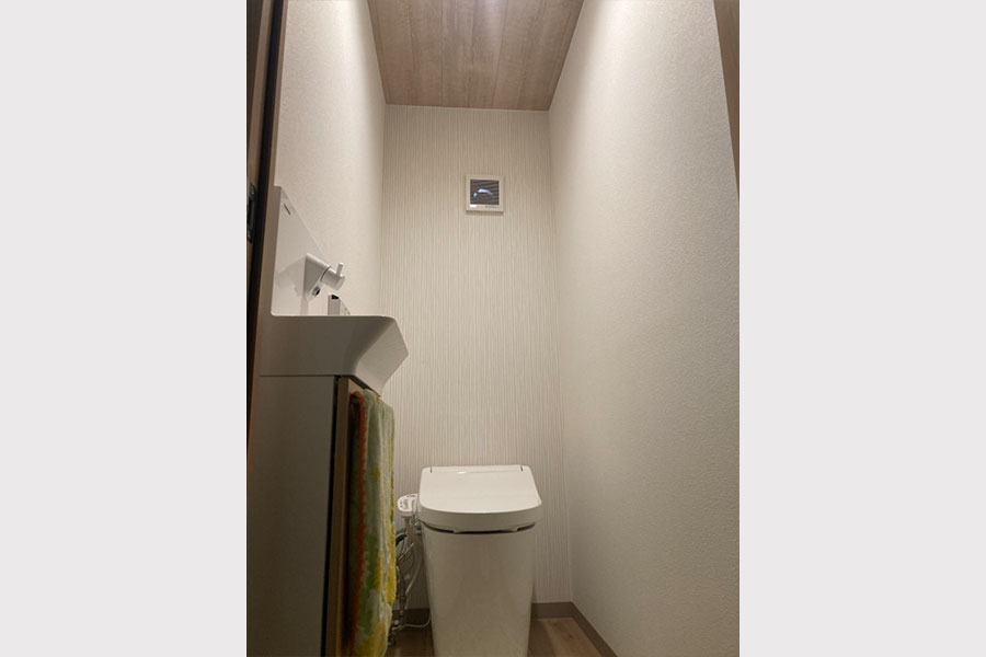 押し入れからトイレへのリフォーム工事