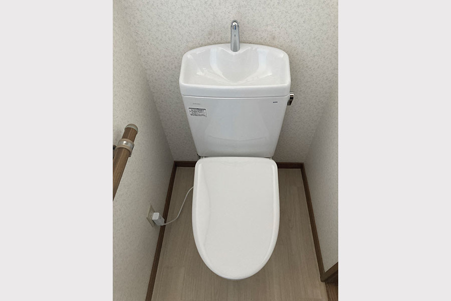 トイレとクッションフロアのリフォーム