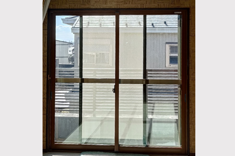 掃き出し窓への内窓設置工事