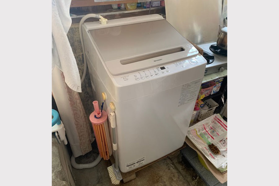 洗濯機と洗浄便座の交換