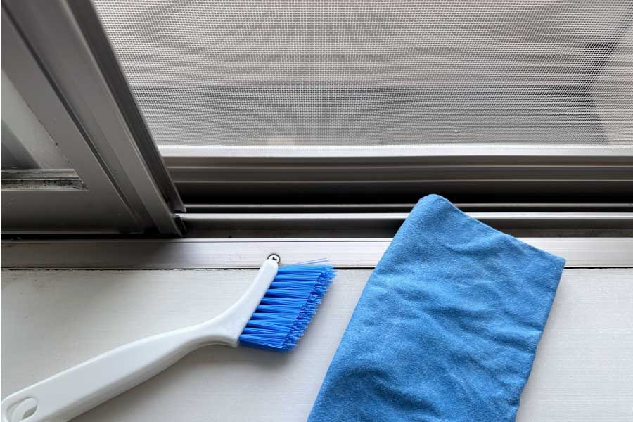 【簡単3ステップ】網戸の掃除方法の画像
