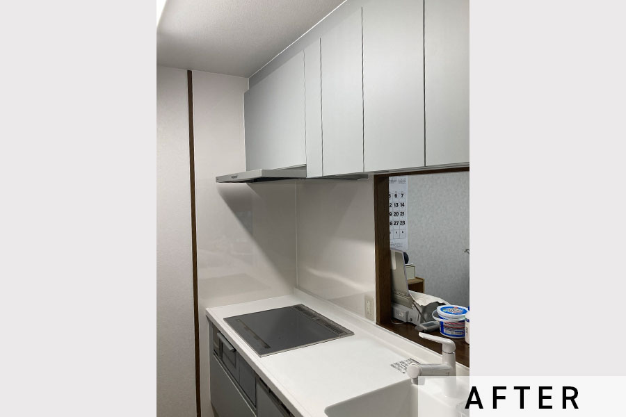 IHコンロと換気扇>