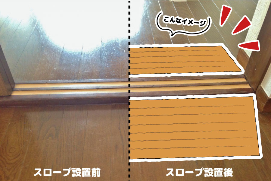 手すりの取り付け・リフォームの画像