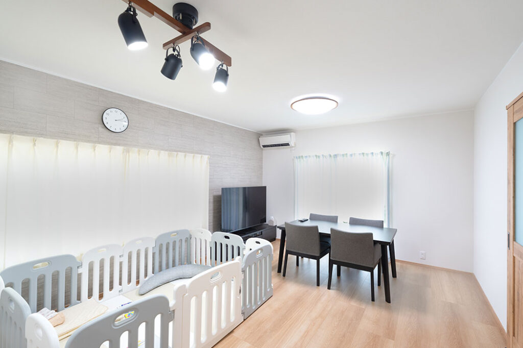 子世帯のダイニング>