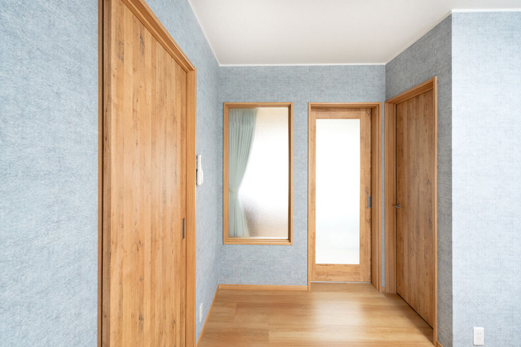 ご主人がこだわられた壁紙。>