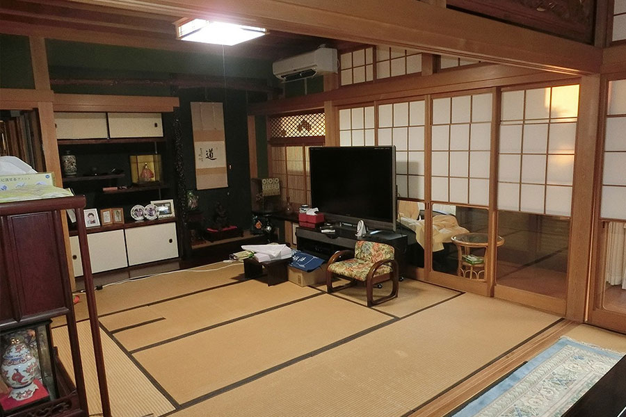 施工前の1階和室>