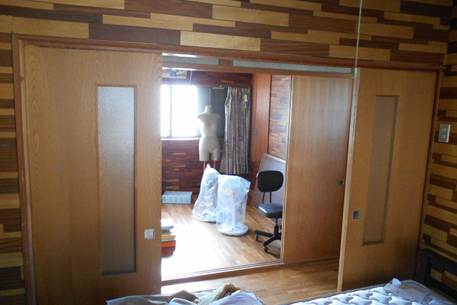施工前の2階の様子>