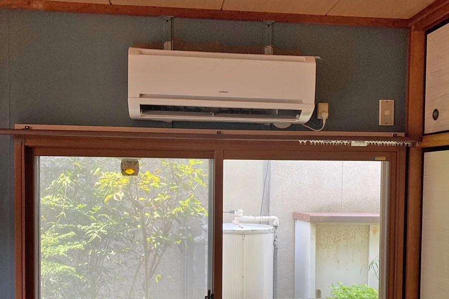 カーテンレールのリフォーム