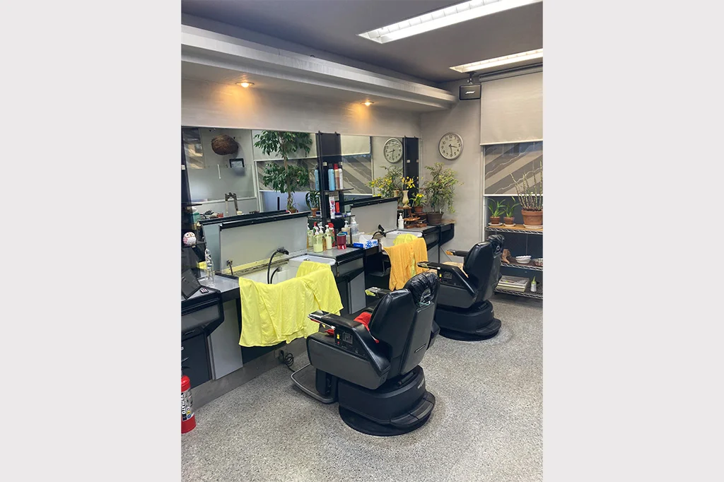 施工前の施術スペース>