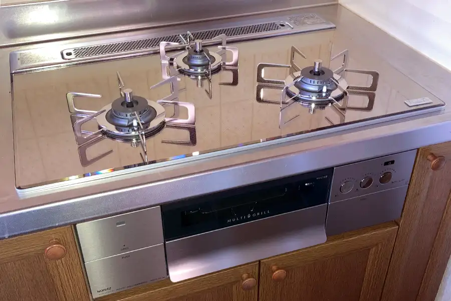 ガスコンロのリフォーム