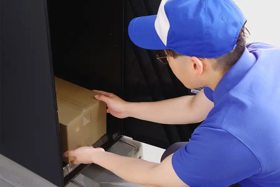 ネット通販は今や生活インフラのひとつとなポスト・宅配ボックスのリフォームの画像