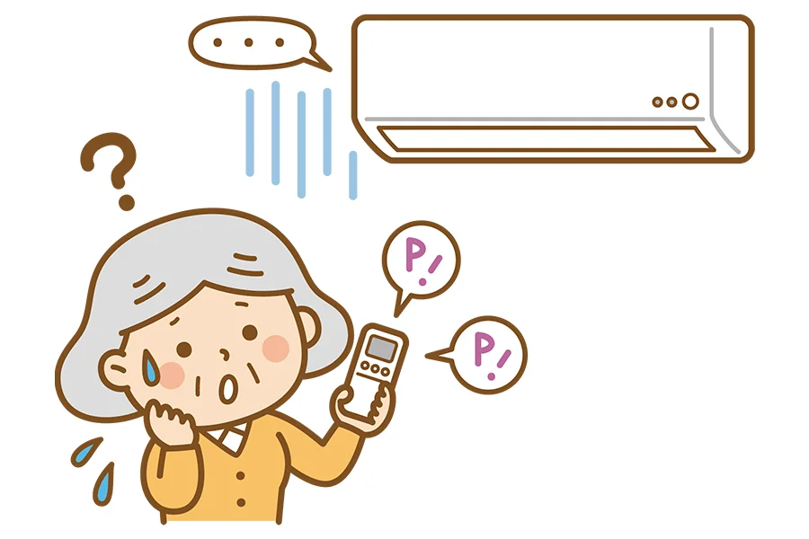 
※注意！試運転本当に正しくできていますかエアコンの試運転の画像