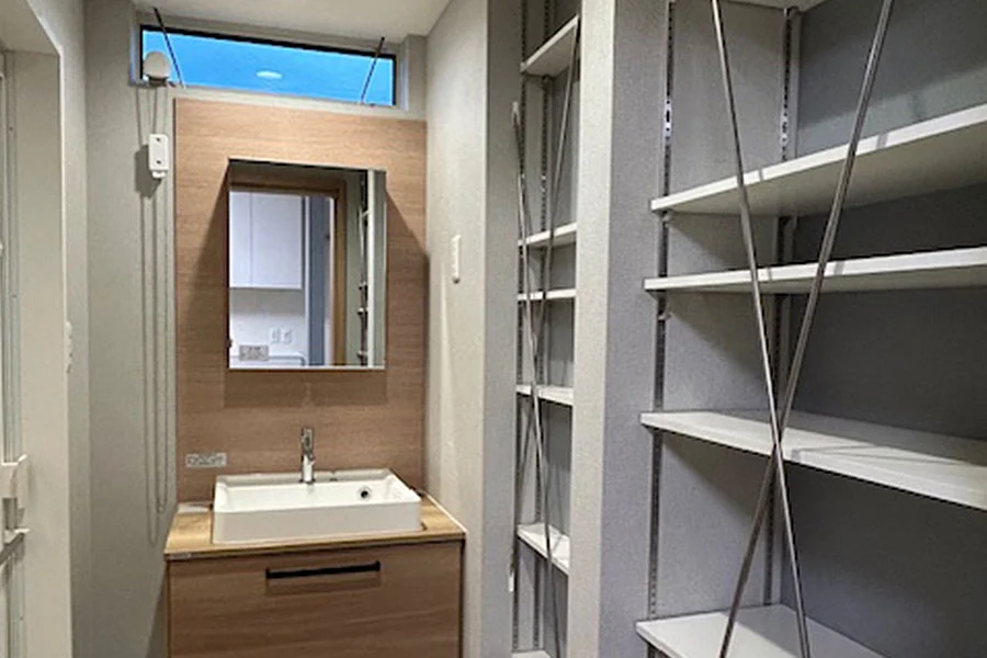 耐力壁の開放で間取りを整える