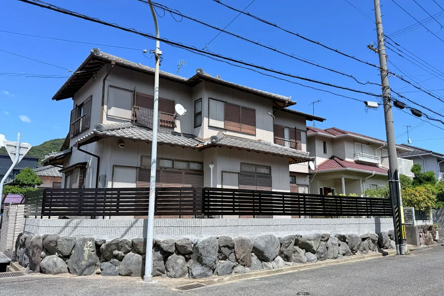生垣からフェンスへのリフォーム